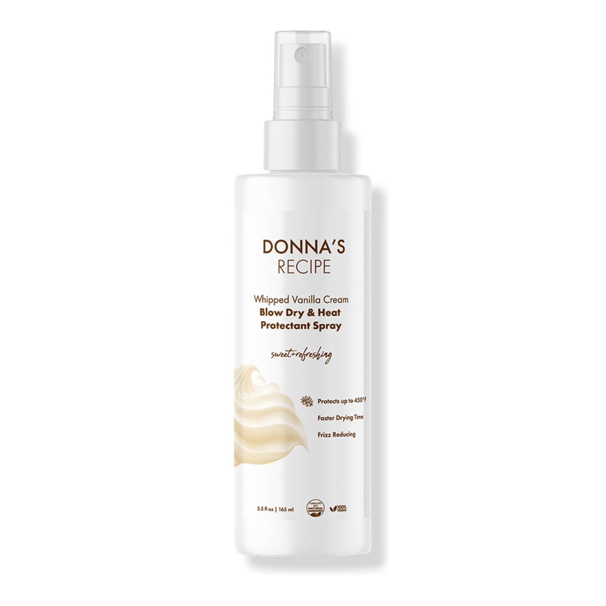 Whipped Vanilla Cream Blow Dry & Heat Protectant Spray