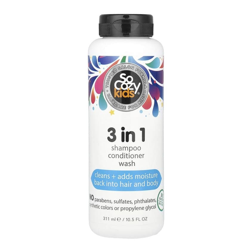 Kids, 3 in 1 Shampoo Conditioner Wash