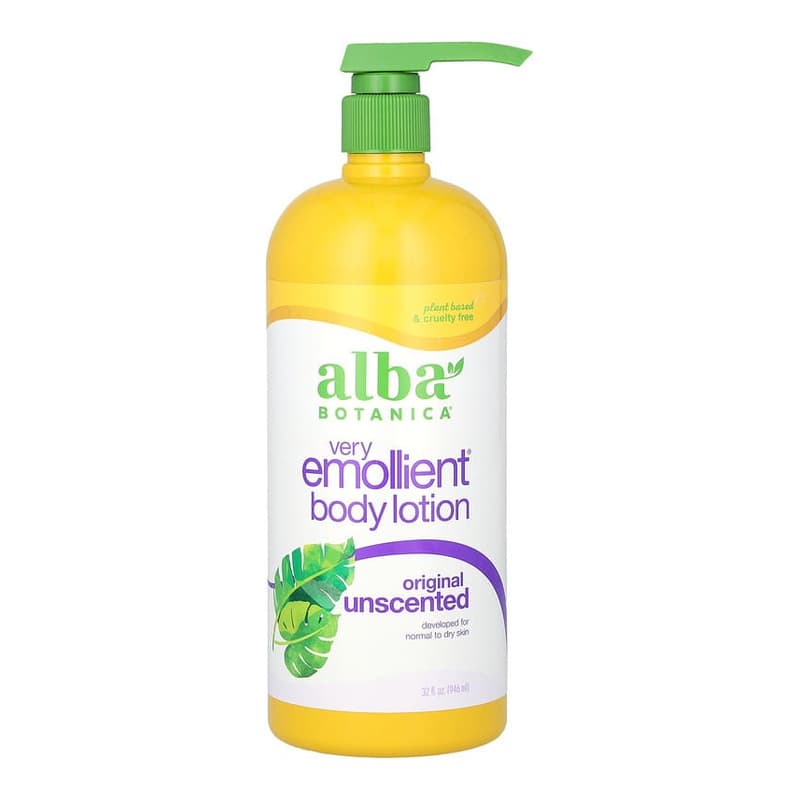 Very Emollient Body Lotion, Original, Unscented