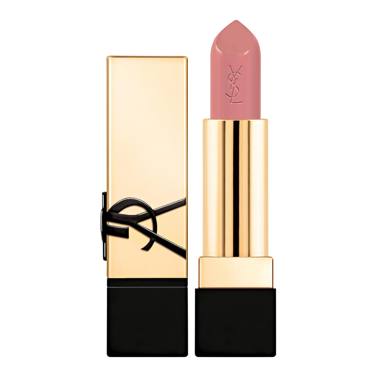 Rouge Pur Couture Caring Satin Lipstick with Ceramides, N5 Tribute Nude