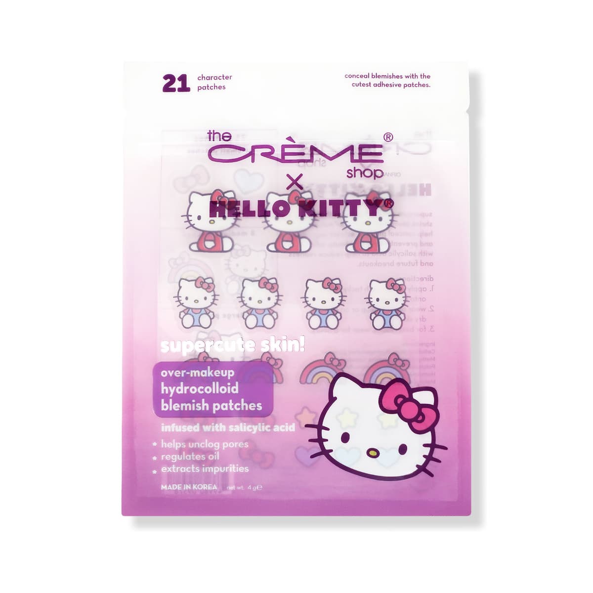 Hello Kitty Supercute Skin! Over-Makeup Blemish Patches