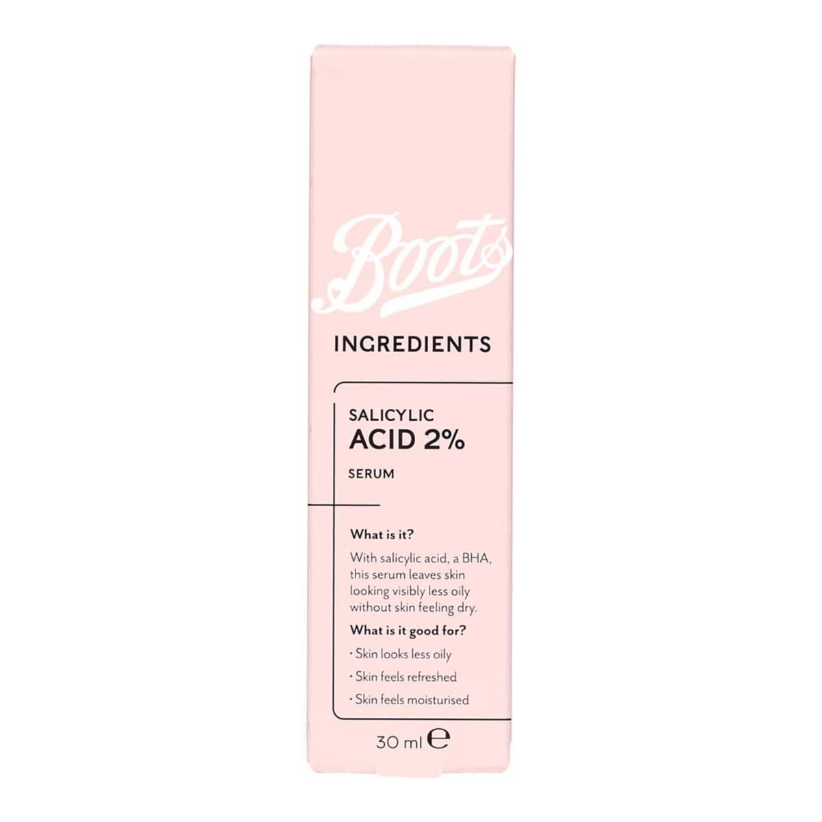 Ingredients Salicylic Acid Serum 2%