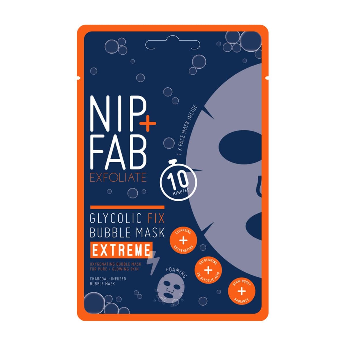 Nip + Fab Glycolic Fix bubble face mask