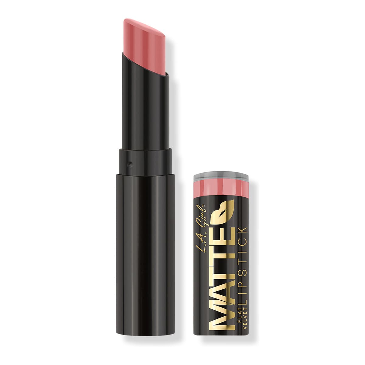Matte Flat Velvet Lipstick, Hush
