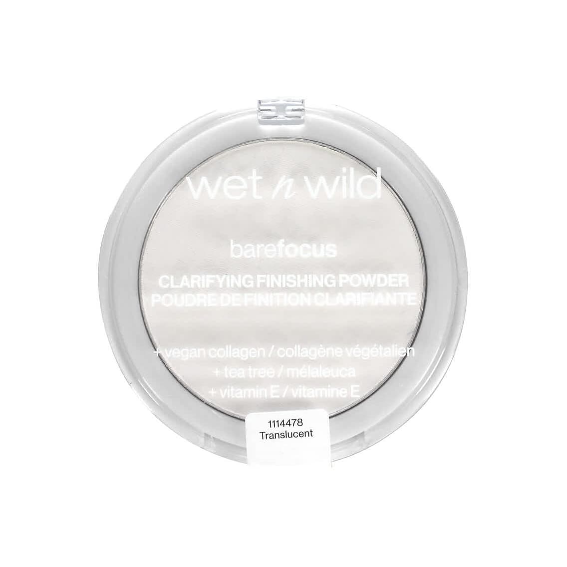 Barefocus, Clarifying Finishing Powder, Translucent