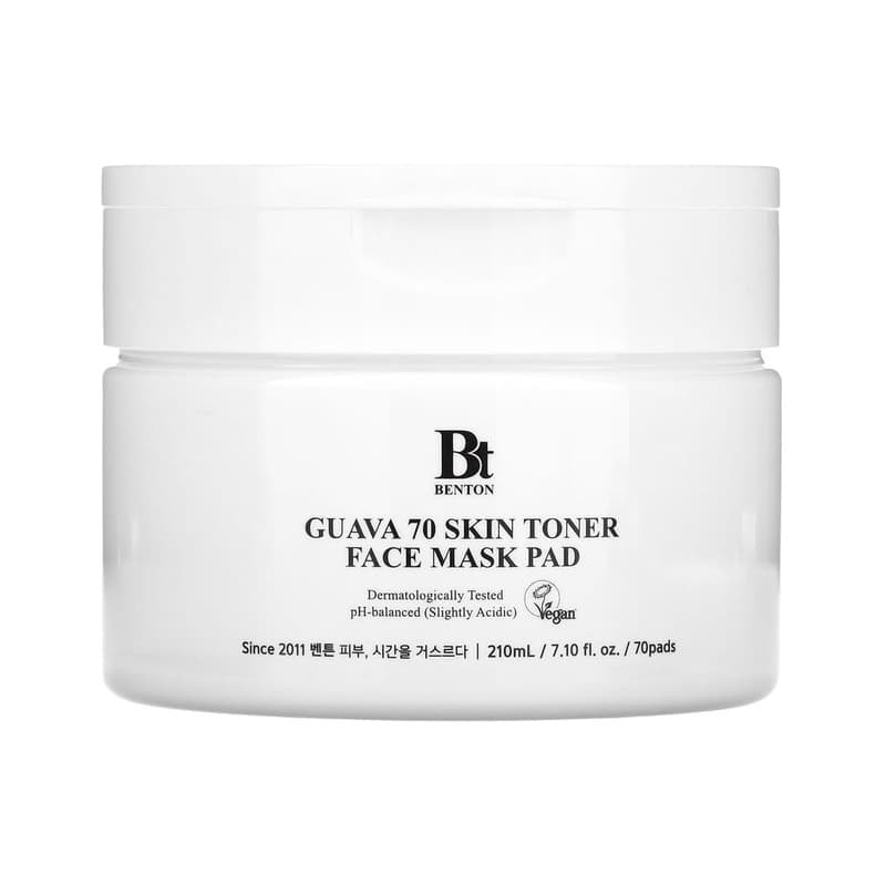 Guava 70 Skin Toner Face Beauty Mask Pad