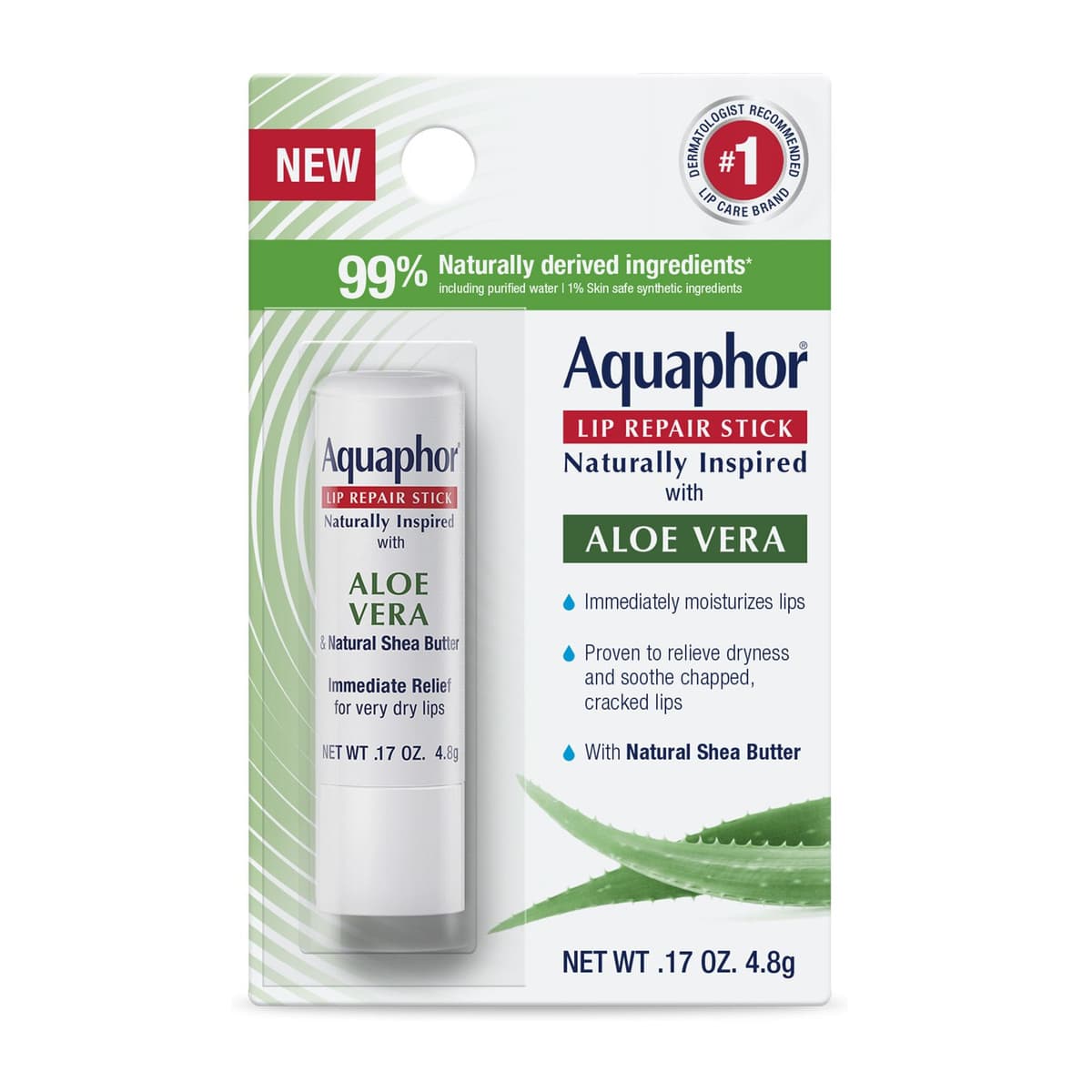 Lip Repair Stick For Immediate Relief - Aloe Vera