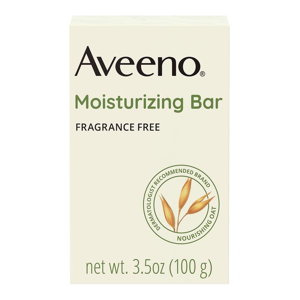 Gentle Moisturizing Bar, Facial Cleanser For Dry Skin Fragrance-Free