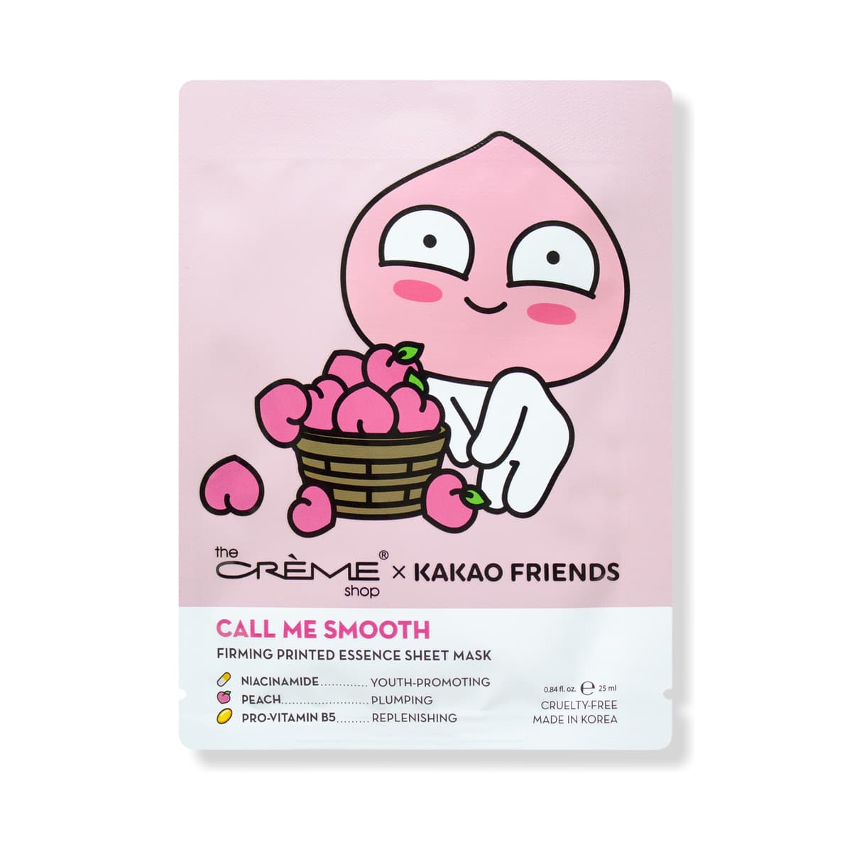 Apeach Call Me Smooth Printed Essence Sheet Mask