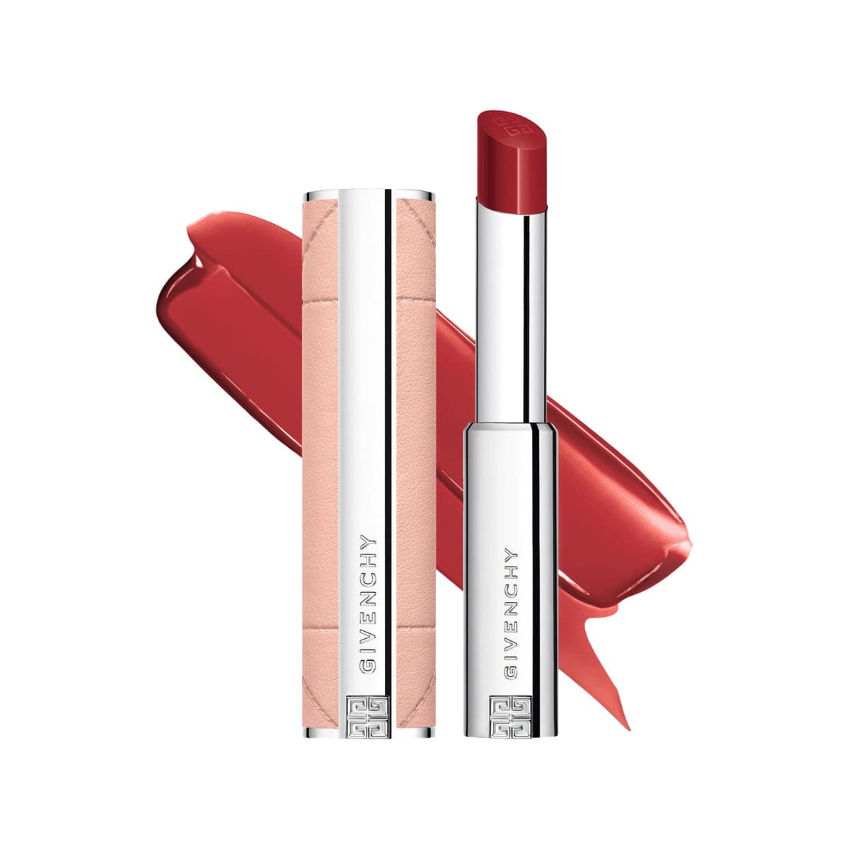 Rose Perfecto Shine Serum Lip Oil Stick, N335 Deep Red