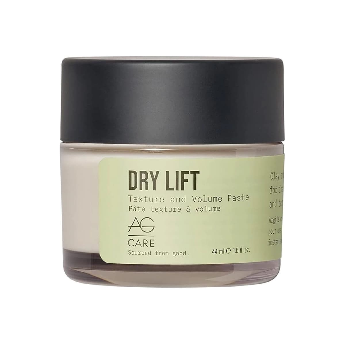 AG Care DRY LIFT Texture and Volume Paste Hair Clay Wax & Volcanic Ash for Volumizing, Instant Hair Body & Texture