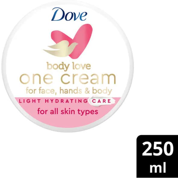 One Cream For Face Hands & Body Light Hydration