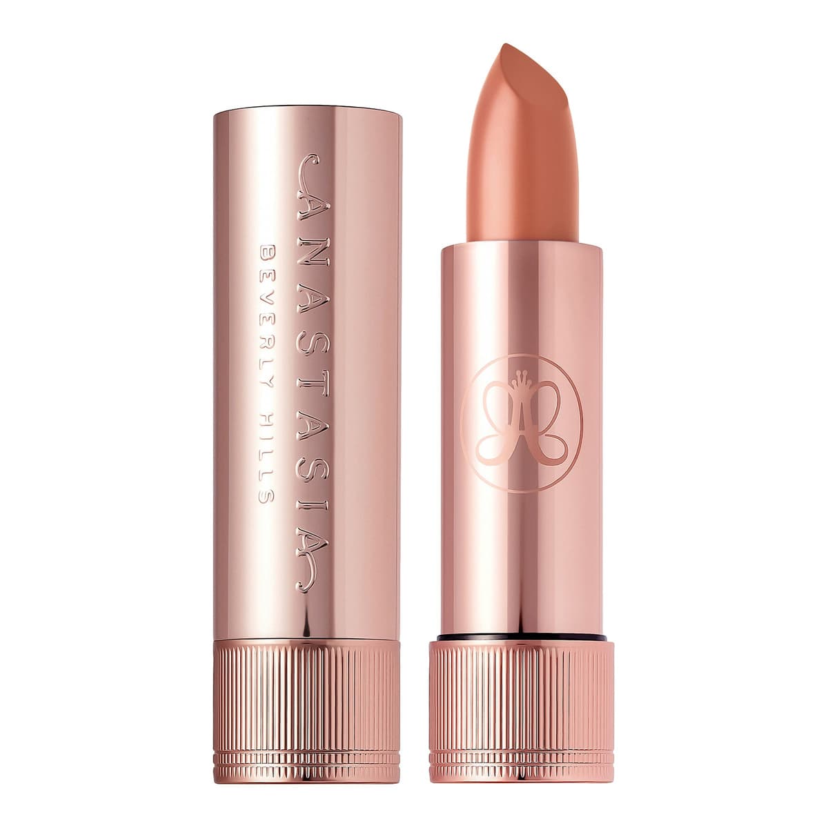 Long-Wearing Matte & Satin Velvet Lipstick, Warm Peach