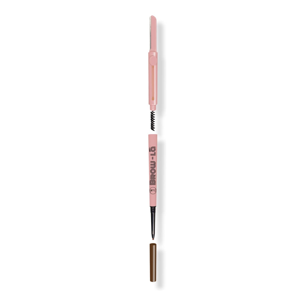 Brow-La 3 In1 Mapping & Shaping Brow Pencil, Charcoal Grey