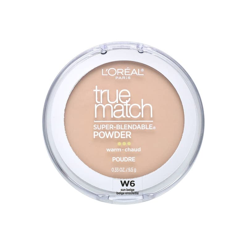 True Match, Super-Blendable Powder, W6 Sun Beige