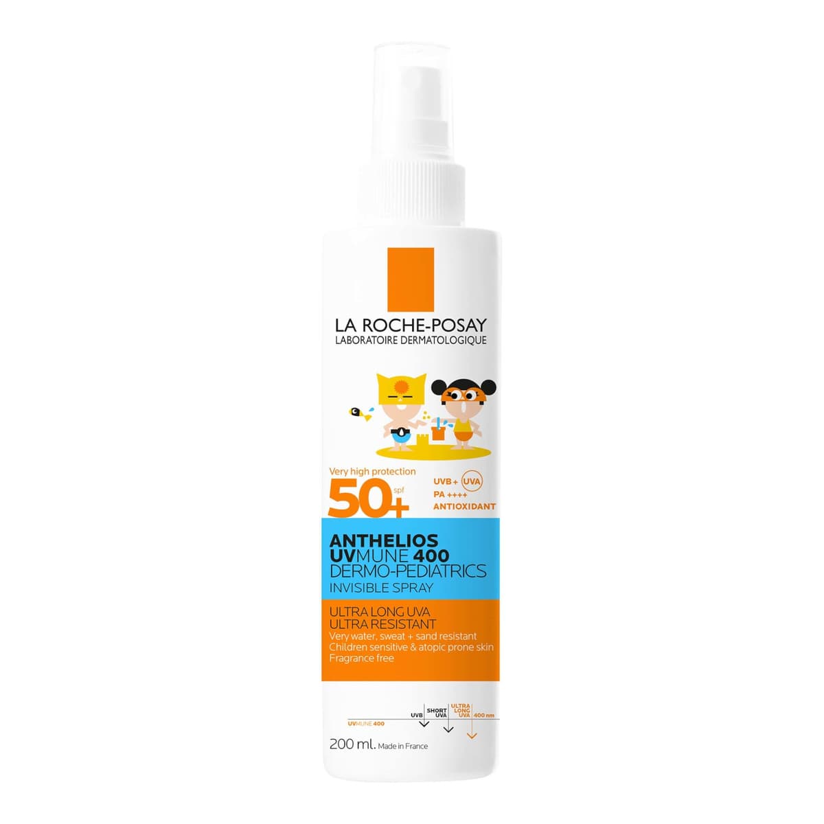 Anthelios UVMune 400 Dermo-Pediatrics Invinsible Spray Kids SPF 50+