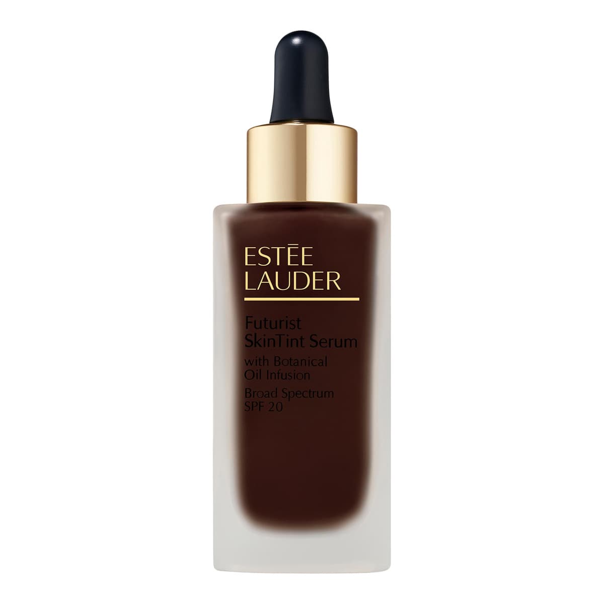 Futurist Skin Tint Serum Foundation SPF 20 with Glycerin, 8N2 Rich Espresso