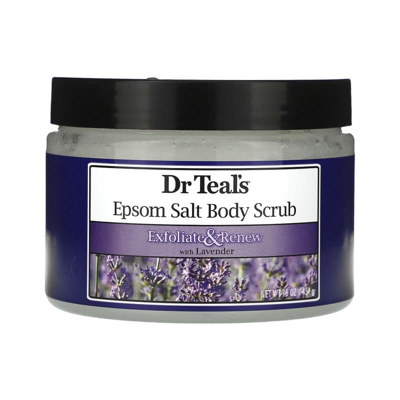 Epsom Salt Body Scrub, Lavender