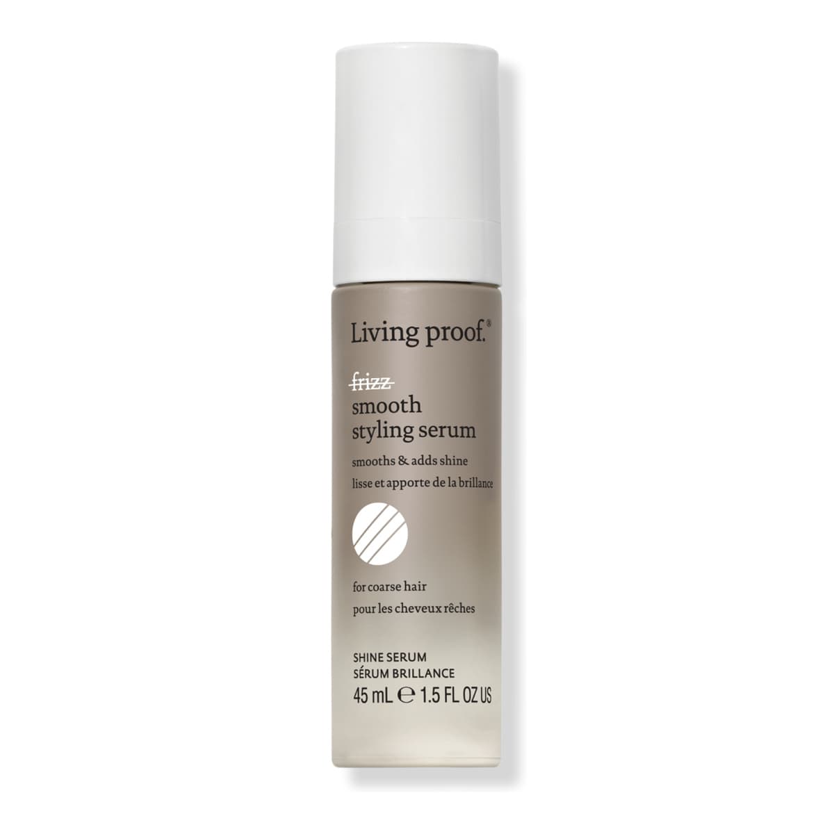 No Frizz Smooth Styling Serum For Coarse Hair