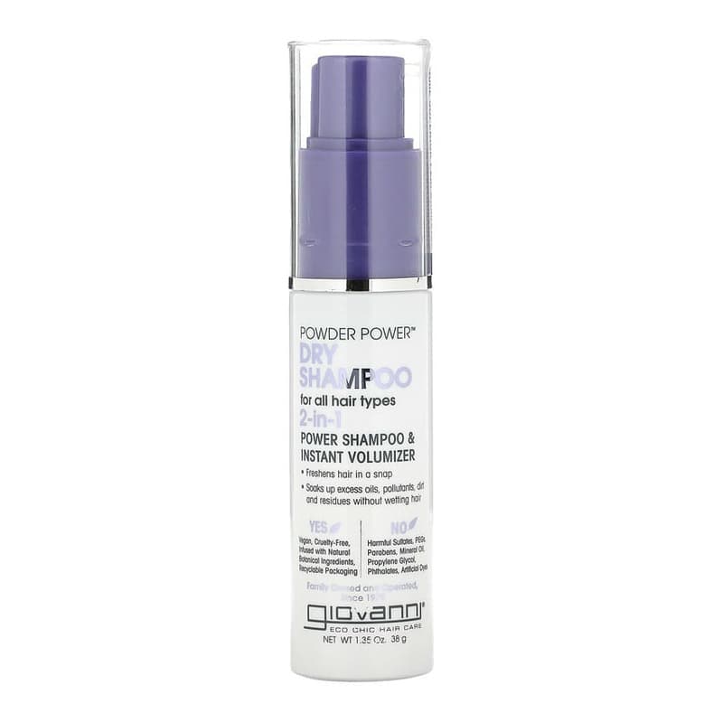 Powder Power 2 in 1 Dry Shampoo & Instant Volumizer, For All Hair Types
