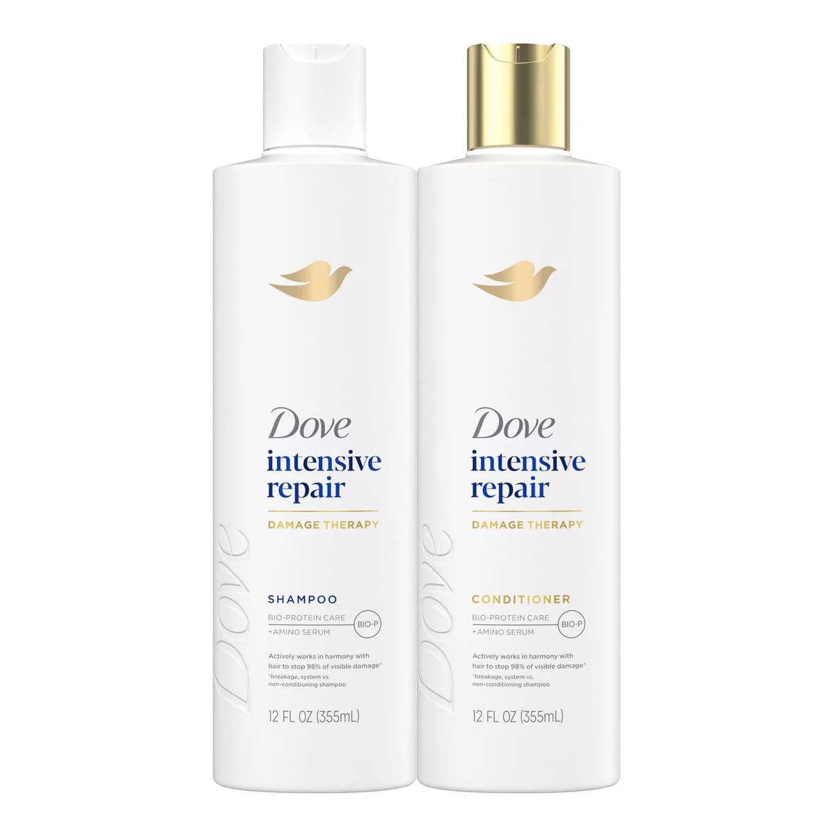 Intensive Repair Shampoo & Conditioner Set for Damaged Hair