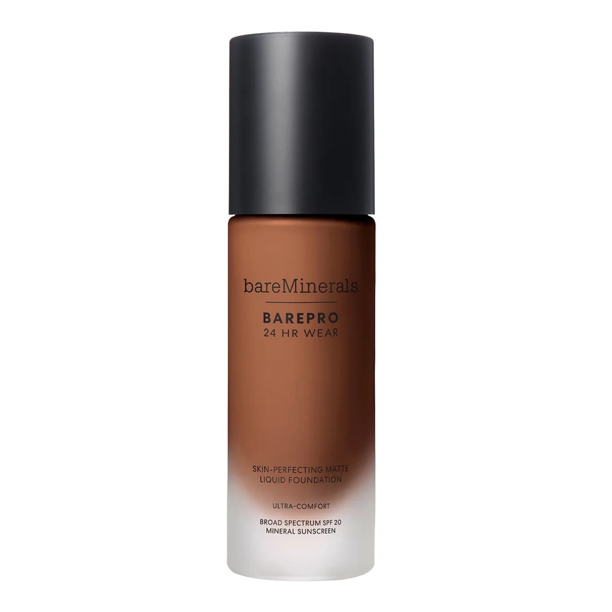 BAREPRO 24 Hour Matte Liquid Foundation Mineral SPF 20, Deep 56 Cool