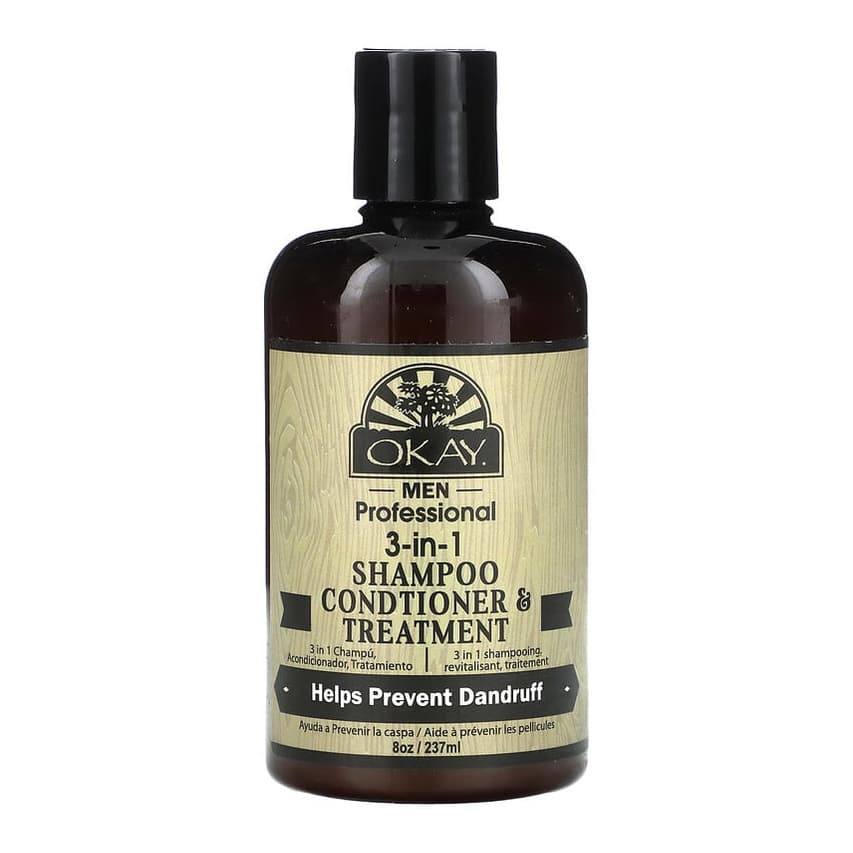 Men Professional, 3-in-1 Men Shampoo Conditioner & Treatment