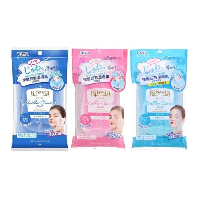 Bifesta Micellar Cleansing Sheet, Sebum