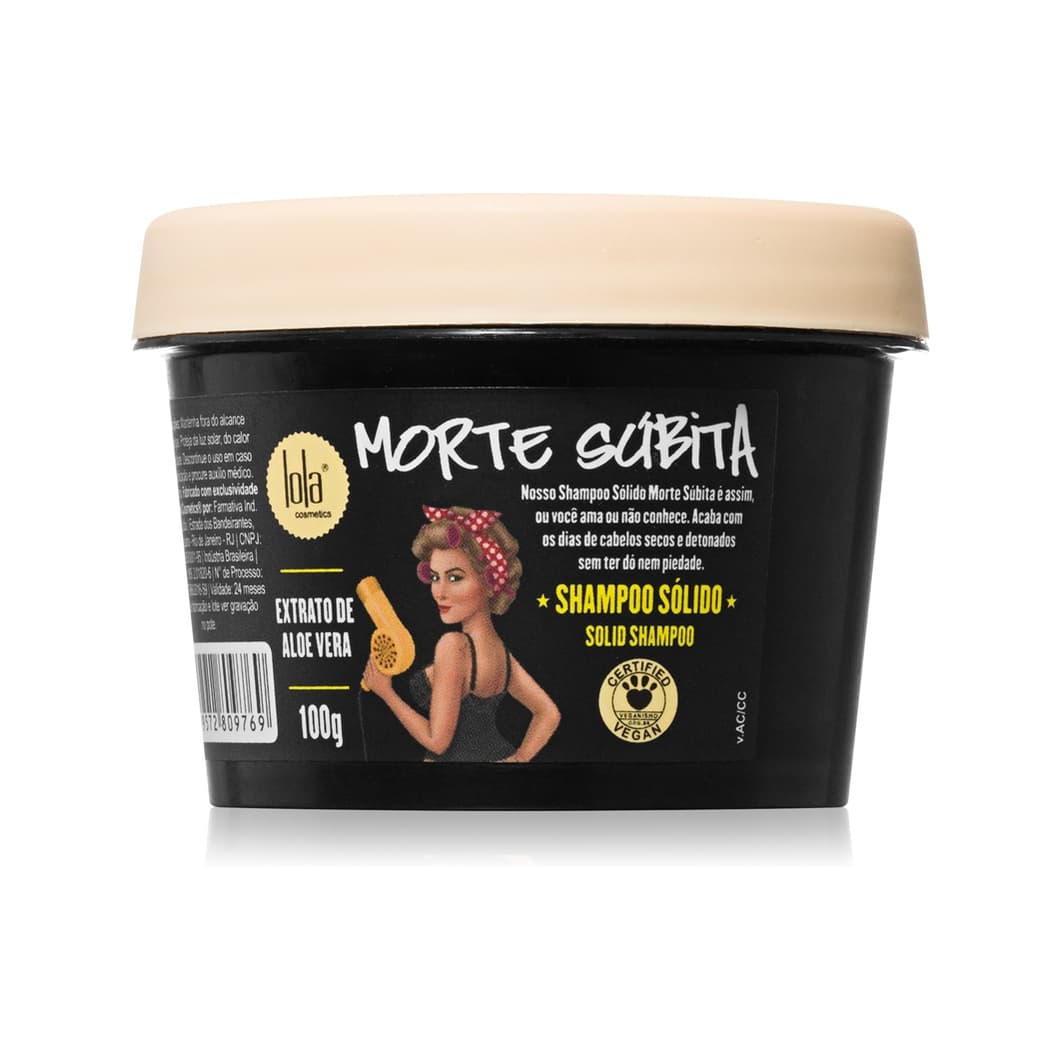 Morte Súbita Shampoo Sólido