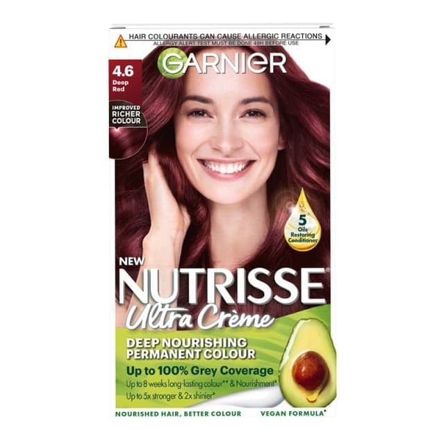 Permanent Hair Dye Deep Red 4.6