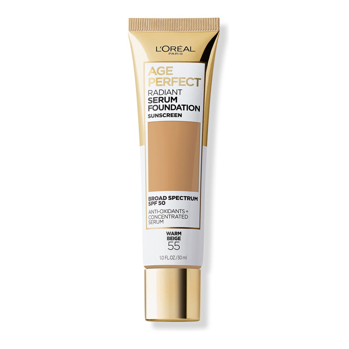 Age Perfect Radiant Serum Foundation, #55 Warm Beige