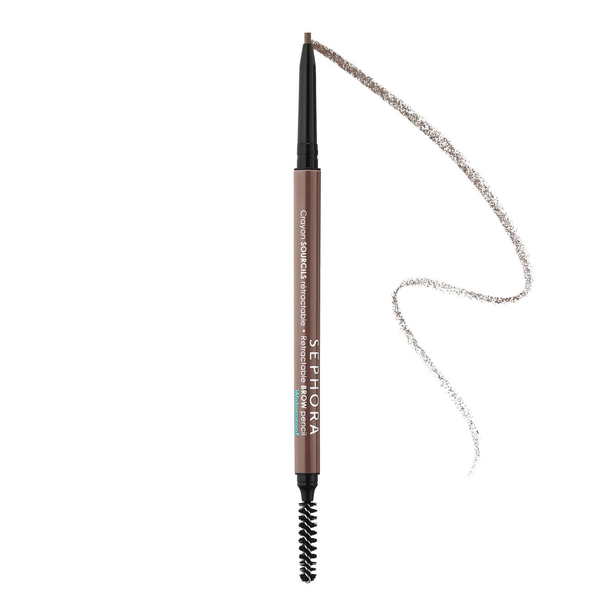 Retractable EyeBrow Pencil - Waterproof, #1.25 Neutral Gray Brown