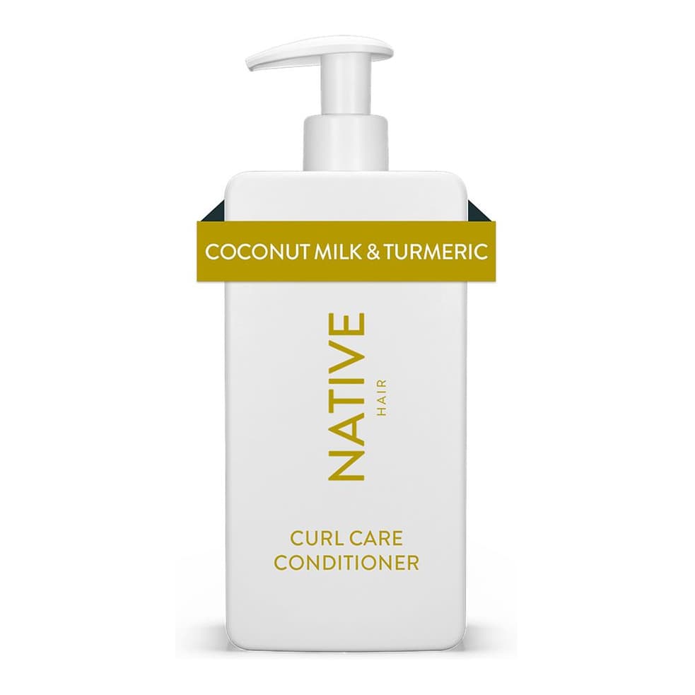 Curl Care Conditioner, Sulfate Free, for Women and Men Coconut Milk & Turmeric