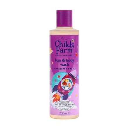 Hair & Body Wash, Blackberry & Apple Gentle Tear-Free Formula for Kids, Babies & Sensitive Skin