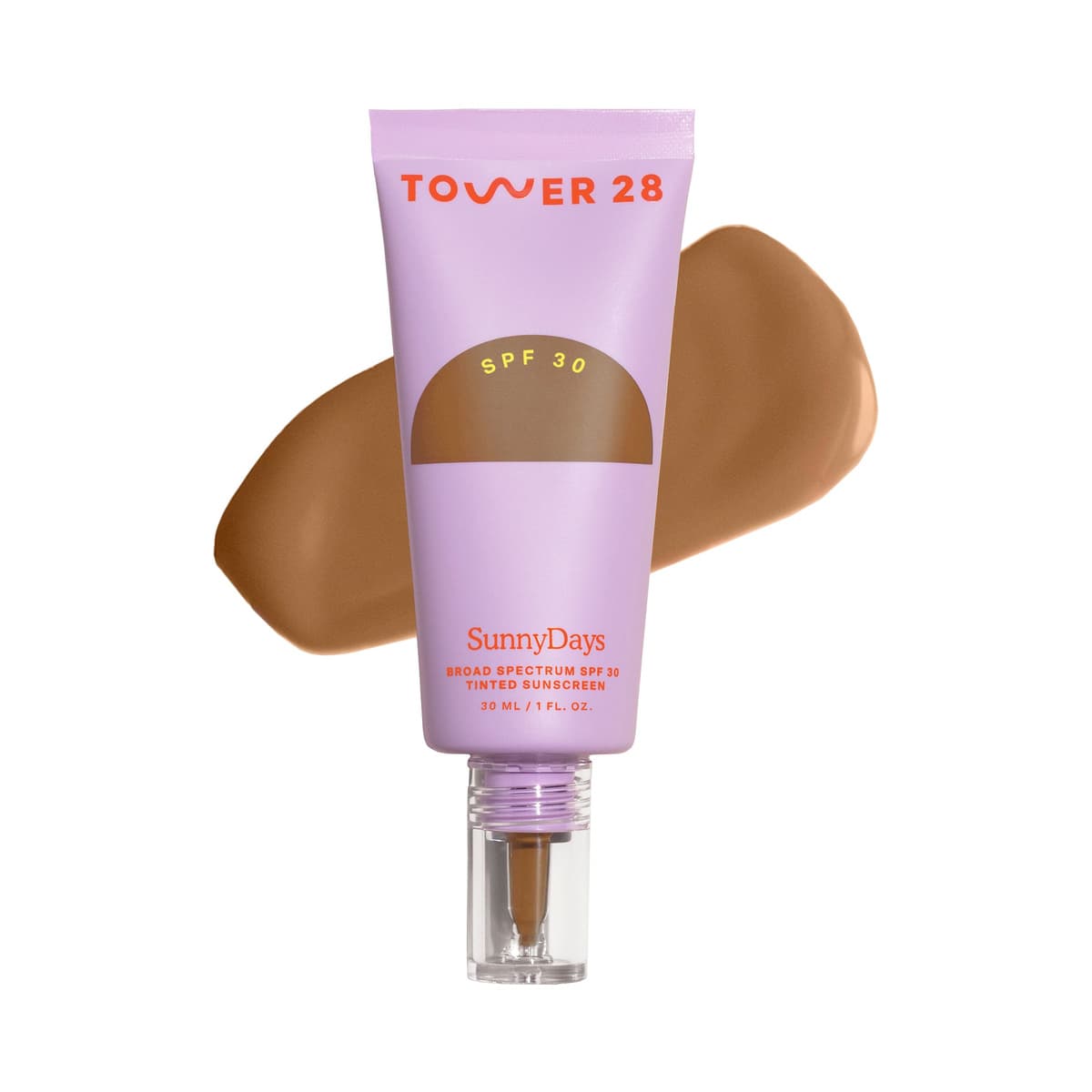 SunnyDays SPF 30 Tinted Sunscreen Foundation, #50 Sunset