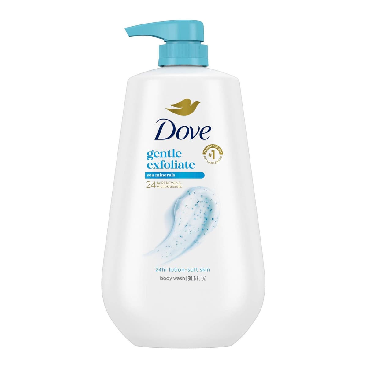 Gentle Exfoliating Body Wash Pump - Sea Minerals 24hr Lotion-Soft Skin