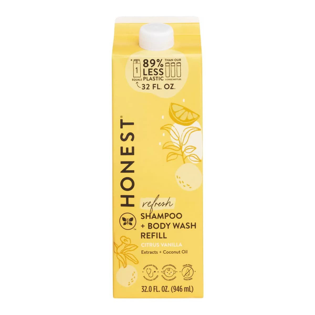 Refresh Shampoo + Body Wash Refill - Citrus Vanilla