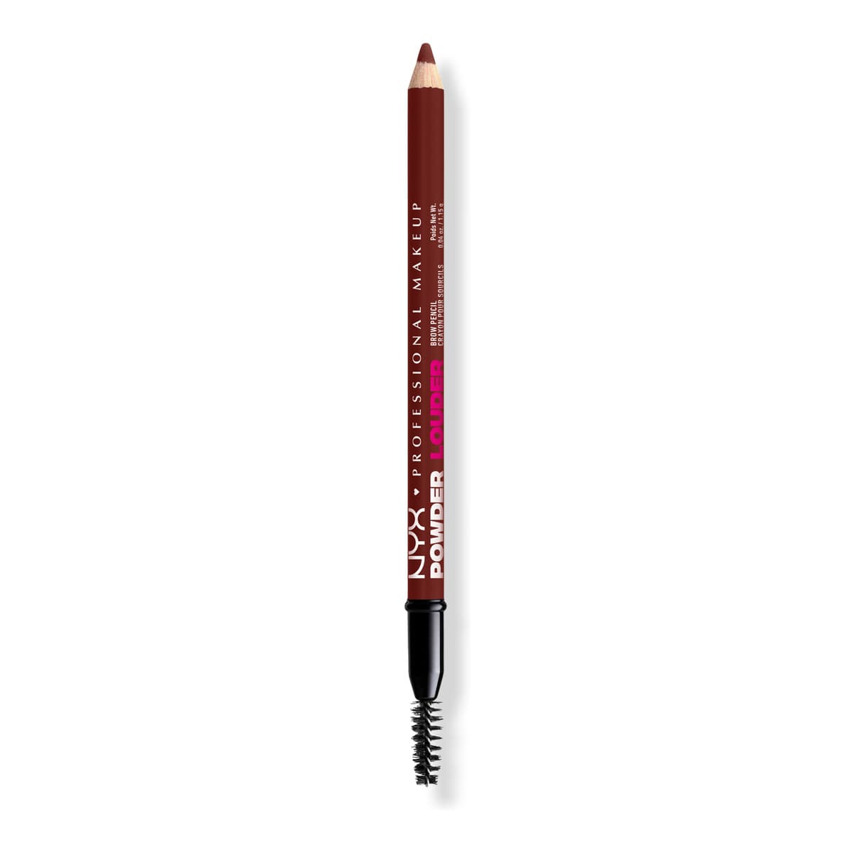 Powder Louder Brow Powder Pencil, Black Cherry