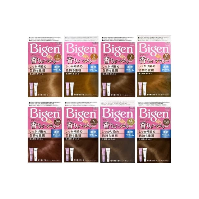 Bigen Fragrant Cream Type Hair Color, 4A Ash Brown