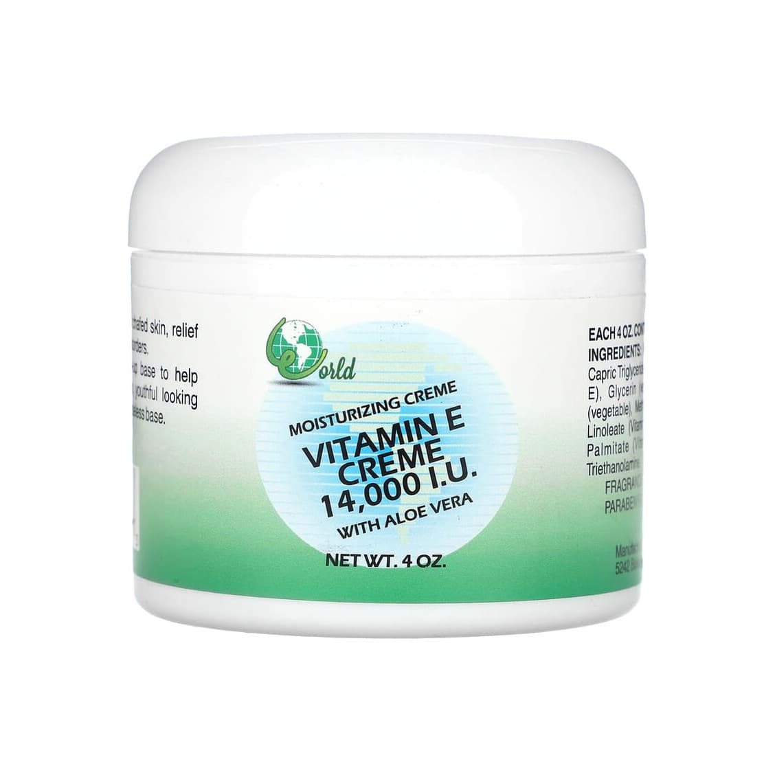 Vitamin E Creme with Aloe Vera