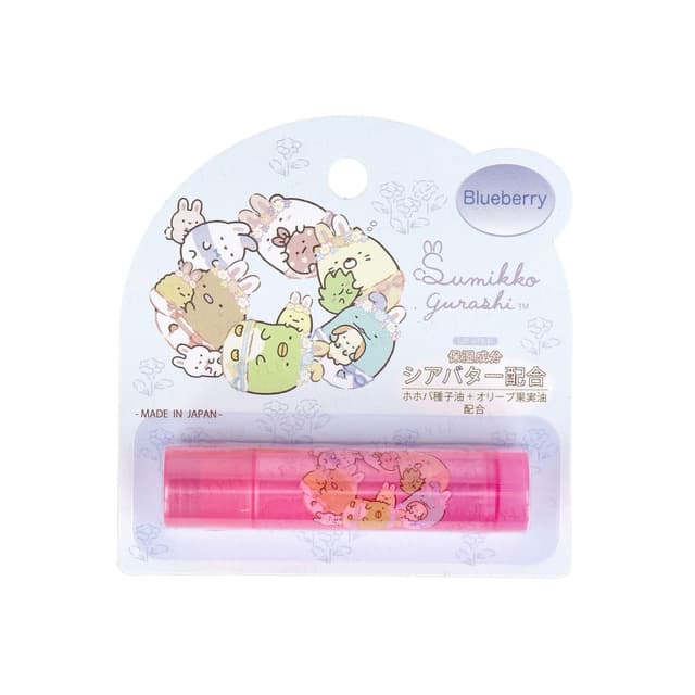 San-X Sumikko Gurash Lip Balm Blueberry