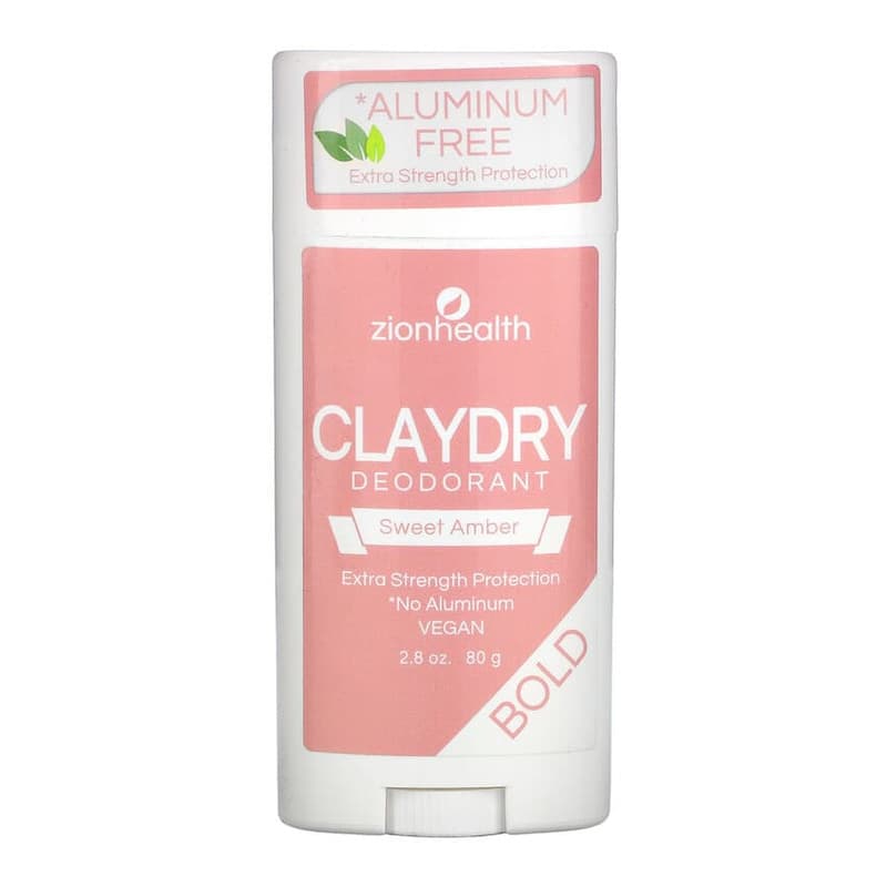 Bold, ClayDry Deodorant, Sweet Amber