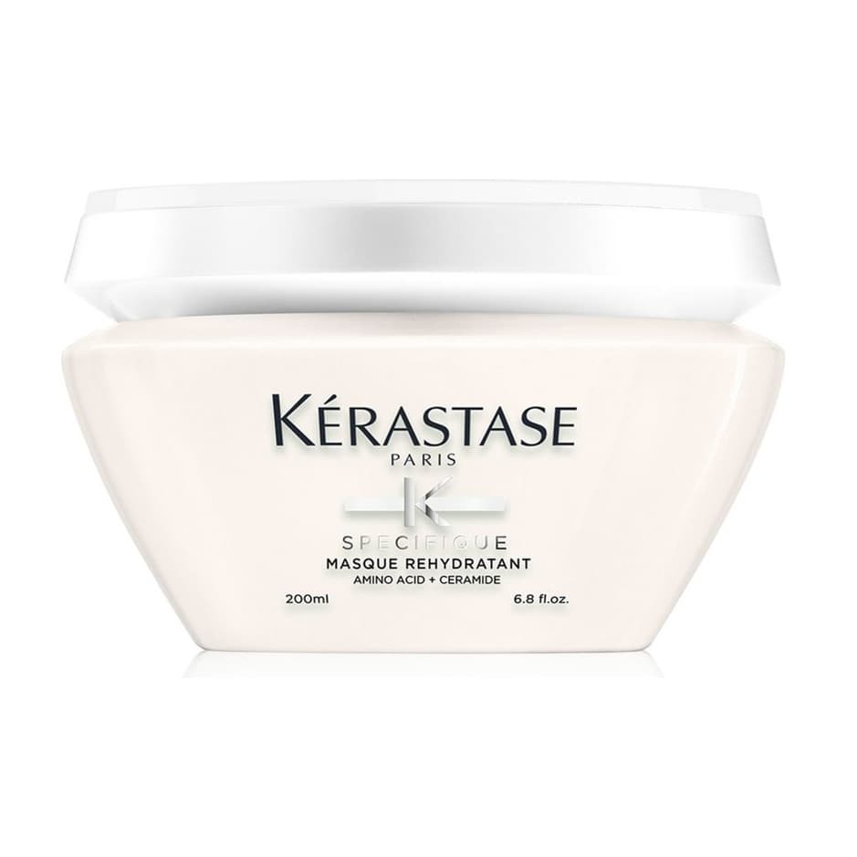 Kérastase Specifique, Intense Hydrating Care Hair Mask, For Dry Hair, With Amino Acid & Ceramide, Masque Réhydratant