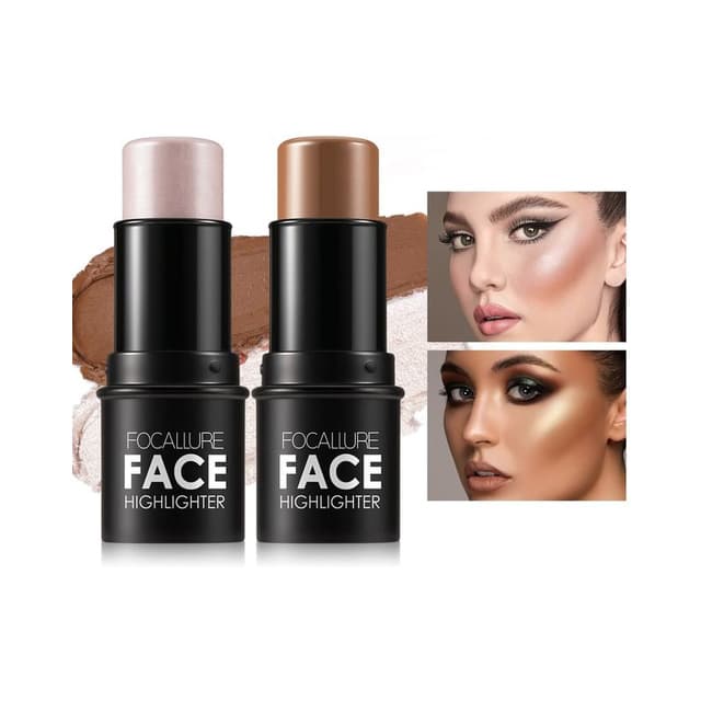 New Highlighter & Contour- 3 Colors, #10 Mocha