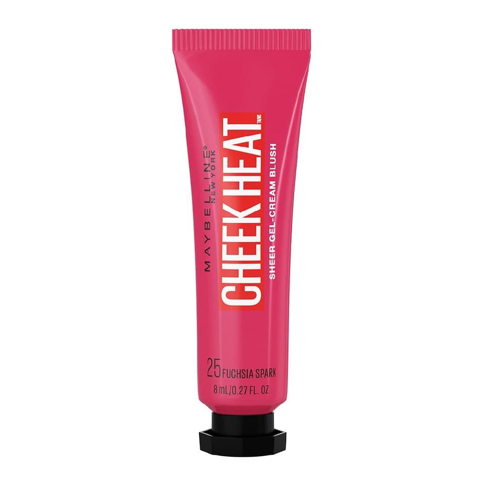 Cheek Heat Gel-Cream Blush, Face Makeup, Fuchsia Spark