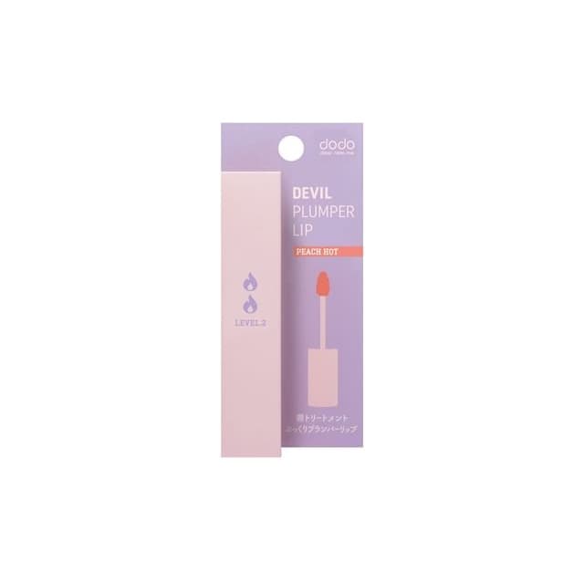 Devil Plumper Lip Gloss, #02 Peach Hot