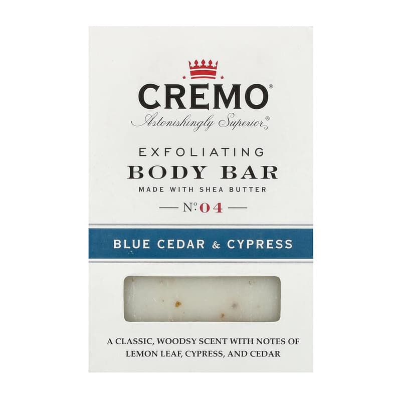 Exfoliating Body Bar, No. 4, Blue Cedar & Cypress