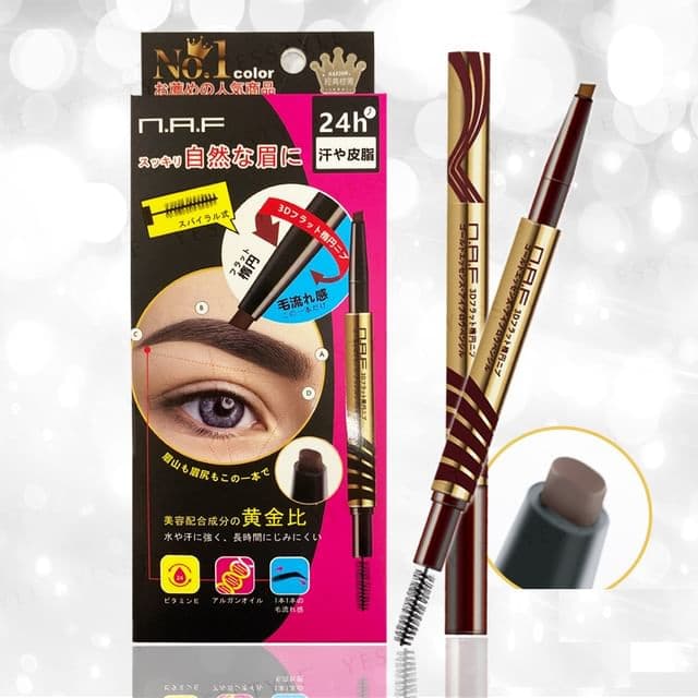 3D All In One Eyebrow Pencil, Natural Light Brown