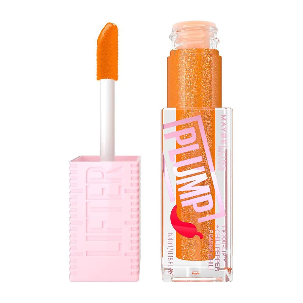 Lifter Plump Lip Plumping Gloss With Chili Pepper And 5% Maxi-Lip, Hot Honey