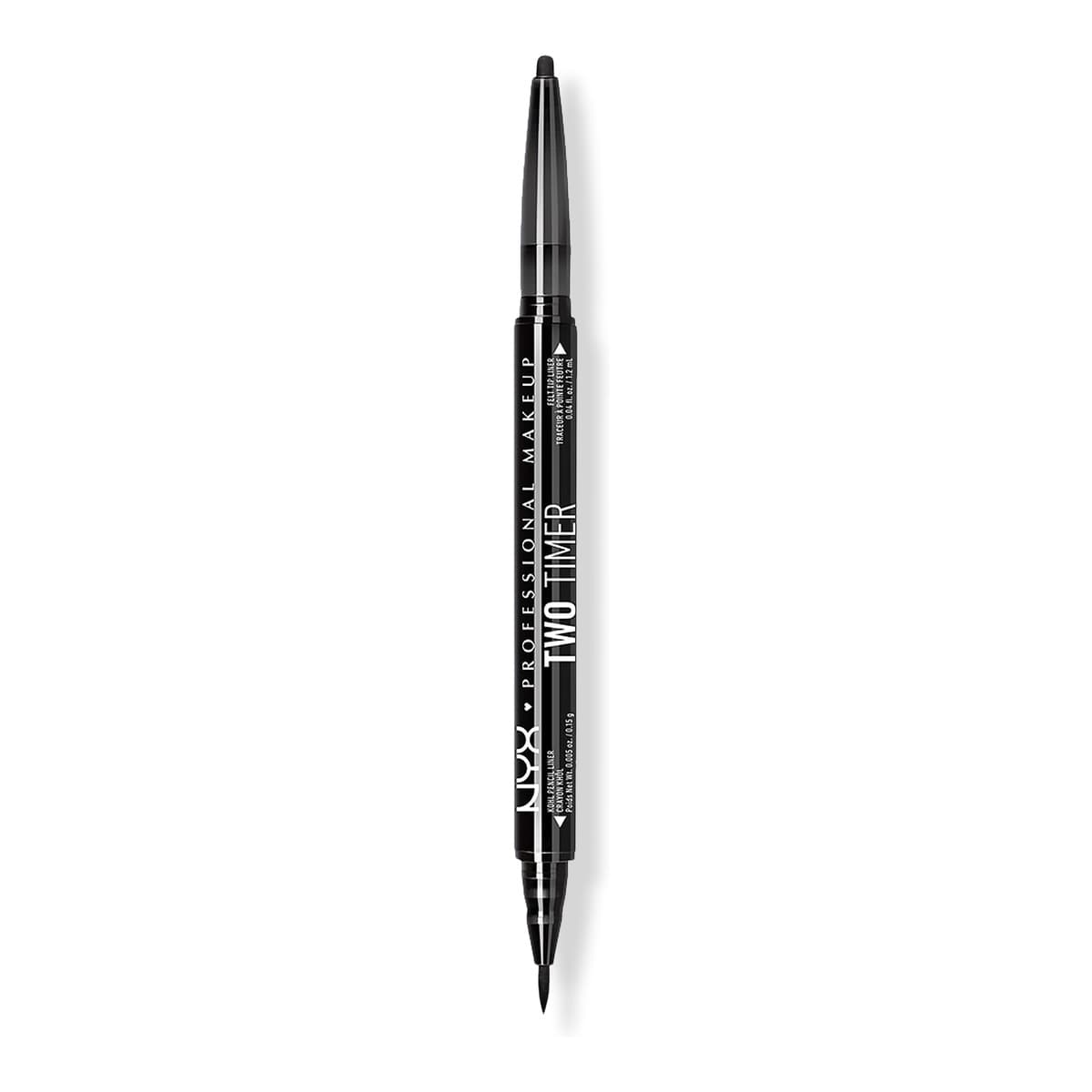 Two Timer Dual Ended Black Eyeliner